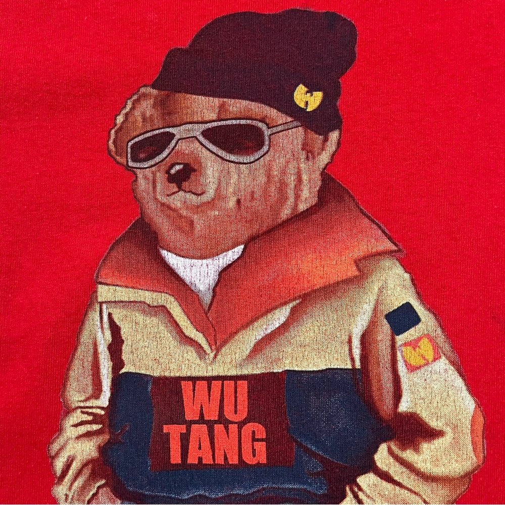 🔥🔥🔥 WU-TANG SHIRT SIZE LARGE WU BRAND POLO BEAR WUTANG RZA GZA - Picture 4 of 11